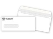 Single Window Check Envelope 8 5/8 x 3 5/8, Gummed Seal