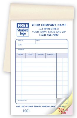Sales Books - Classic Pocket-Size with Special Wording 50SW