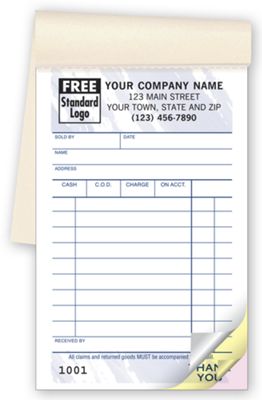 Multi-Purpose Sales Books, Colors Design, Pocket Size 50T