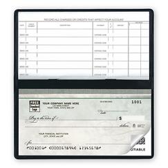 Compact Size Duplicate Checks, Green Marble Design, 51200N
