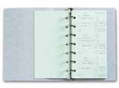 3-On-A-Page Check Stub Holder