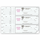 3 To a Page - Business Size Checks, With Choice of Voucher 53225N