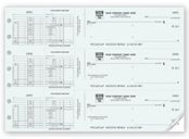 3-On-A-Page Payroll Check Works With Window Envelope