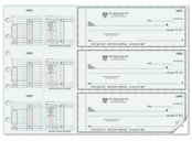 3-On-A-Page Salary Payroll Check