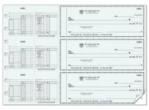 3-On-A-Page Salary Payroll Check