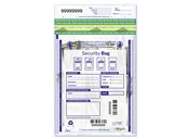 10 x 15 Single Pocket Deposit Bag, Clear