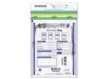 10 x 15 Single Pocket Deposit Bag, Clear