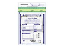 15 x 20 Single Pocket Deposit Bag, Clear