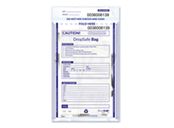 5 x 9 1/2 Drop Safe Style Deposit Bag, Clear