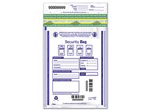 10x15 Single Pocket Deposit Bag, Opaque