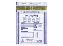 9 x 12 Dual Pocket Deposit Bag, Clear
