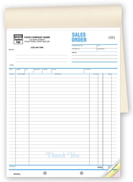 Sales Orders - Classic Large Booked