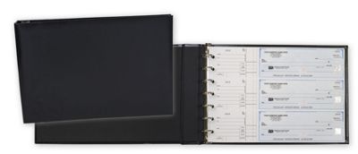 3 To a Page - Black Board 7 Ring Binder 54250N