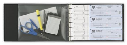 Vinyl Pocket Organizer for 7 Ring Binders