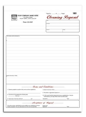 Cleaning Proposals 5523