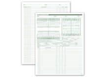 Dental Exam & Account Records, Two-Sided, White Ledger