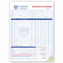 Repair Estimates - Carbonless, 5537