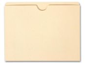 Manila File Pocket, 11 pt, No expansion
