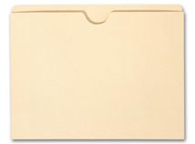 Manila File Pocket, 11 pt, No expansion