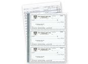 The Secretary Deskbook, 3-On-A-Page Compact Size Checks