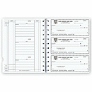 The Newport Deskbook, 3 On Page -  Compact Size Checks 56400N