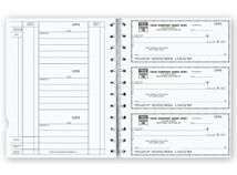 The Newport Deskbook, 3-On-A-Page Compact Size Checks