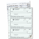 3 To a Page - Compact Size Duplicate Checks with Register 56500N
