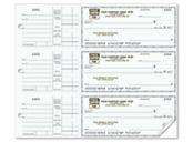 3-On-A-Page Compact Size Checks, with Side-Tear Vouchers