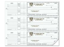 3-On-A-Page Compact Size Checks, with Side-Tear Vouchers