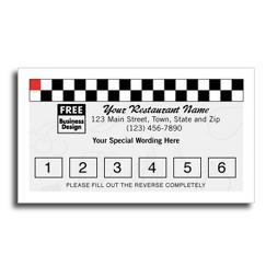 Frequent Diner Card, Cafe