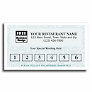 Frequent Diner Card, Vineyard 5710