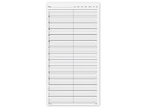 Appointment Sheet Pads-2 Col Per Day, 15 Min