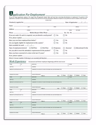 Employee Applications 5860