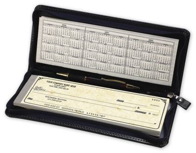 Zippered Leather Portfolio 59002