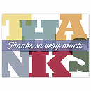 Grand Thanks Greeting Cards     5ED115