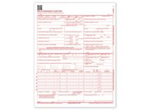 CMS-1500 Laser Sheet Insurance Claim Form, Version 02/12