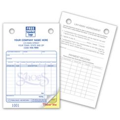 Shoe Register Forms - Small Classic