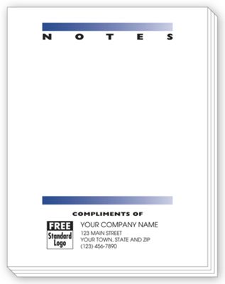 Notes, Personalized Notepads, Small 6122