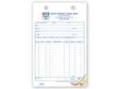 Building Materials Register Forms - Large Classic