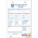 Register Forms, Road Service, Large Format 613