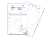 Bakery Register Order Forms -Decoration Plan on Back