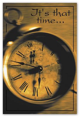 Postcard, It's That Time