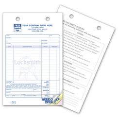 Locksmith Register Forms - Large Classic