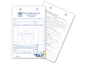 Locksmith Sales Invoice Forms - Home Security Survey on Back