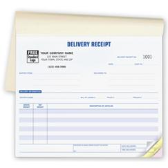 Delivery Receipts - Booked