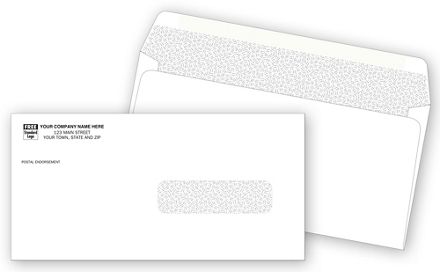 Single Window Confidential Claim Form Envelope, Self Seal