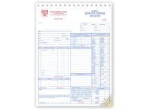 Service Orders, HVAC, w/Checklist, Large Format