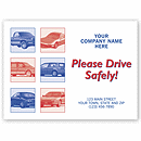 Auto Floor Mat, Please Drive Safely! 6517