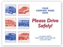 Auto Floor Mat, Please Drive Safely!