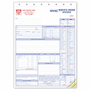 Service Orders, HVAC, w/Checklist, Large Format 6531